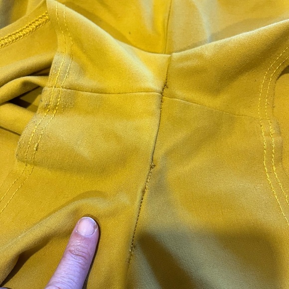 Sleeveless Mustard Romper – Cœur de Loup size XL - Picture 10 of 10